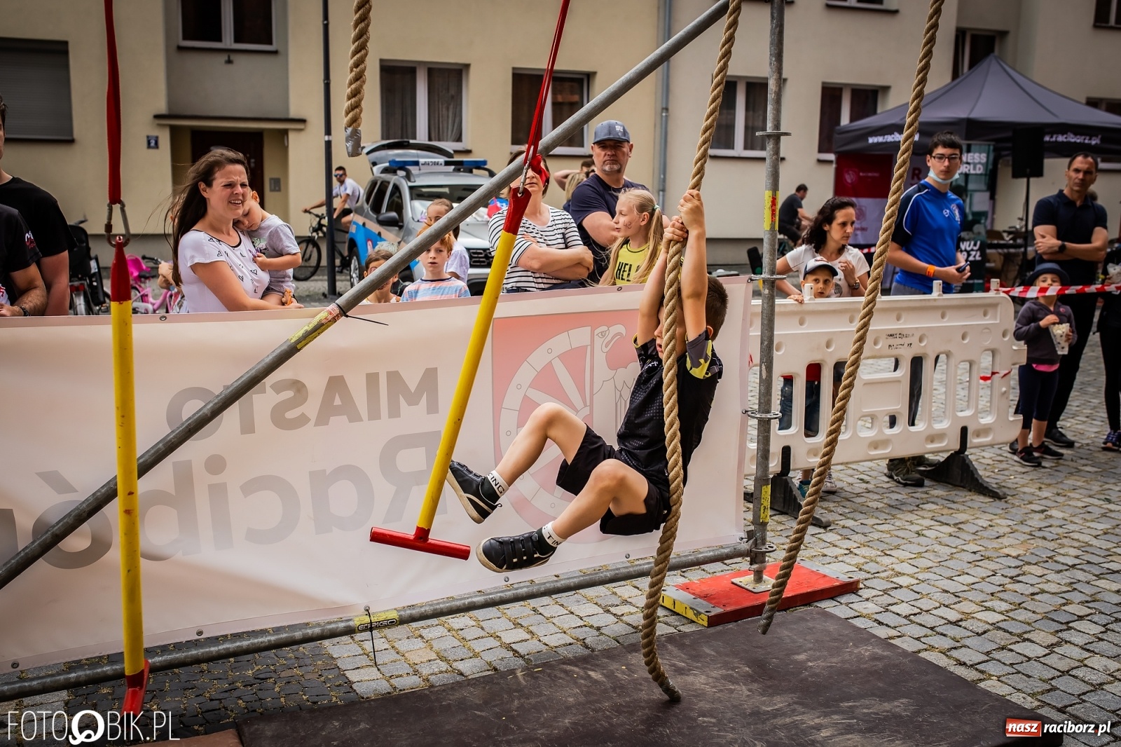 Zdjęcie w galerii na portalu naszraciborz.pl: I Mistrzostwa Raciborza NINJA OCR kids wiadomości z regionu