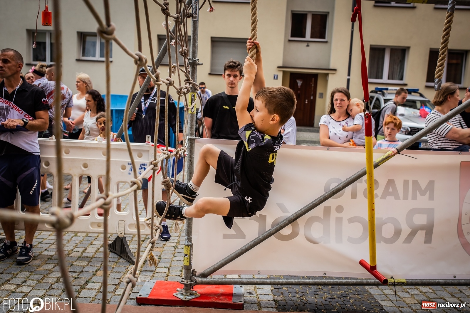 Zdjęcie w galerii na portalu naszraciborz.pl: I Mistrzostwa Raciborza NINJA OCR kids wiadomości z regionu