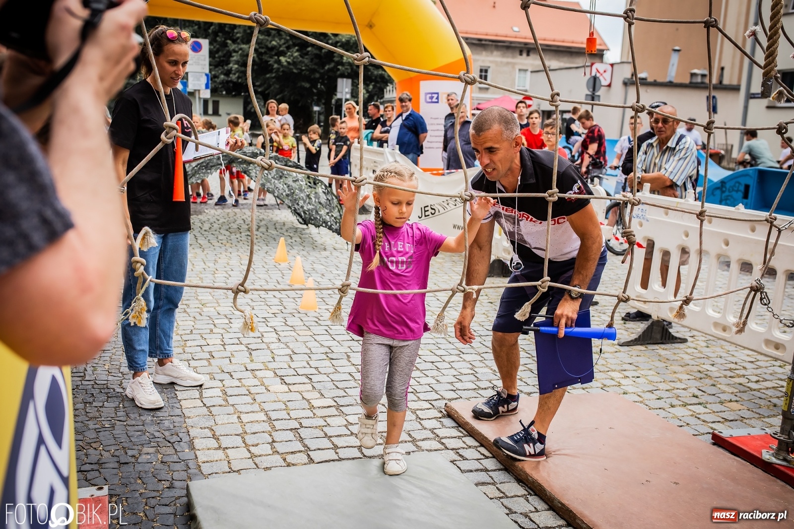Zdjęcie w galerii na portalu naszraciborz.pl: I Mistrzostwa Raciborza NINJA OCR kids wiadomości z regionu