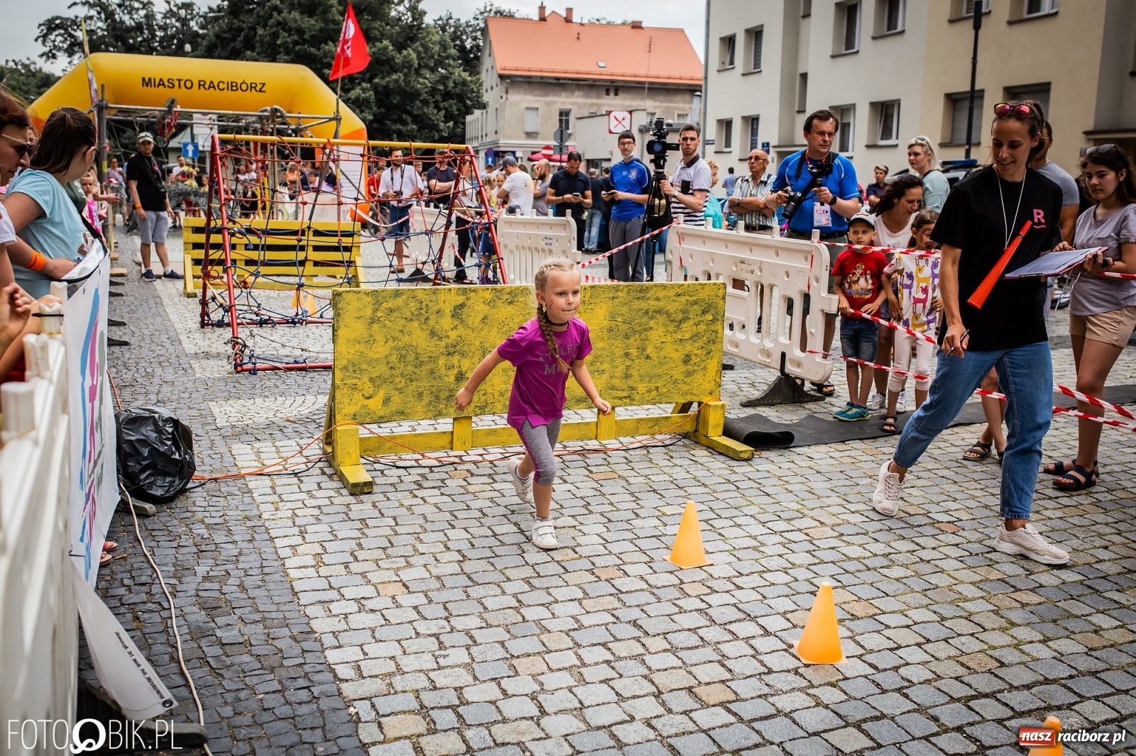 Zdjęcie w galerii na portalu naszraciborz.pl: I Mistrzostwa Raciborza NINJA OCR kids wiadomości z regionu