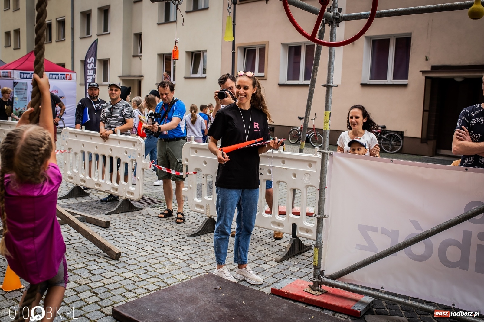 Zdjęcie w galerii na portalu naszraciborz.pl: I Mistrzostwa Raciborza NINJA OCR kids wiadomości z regionu
