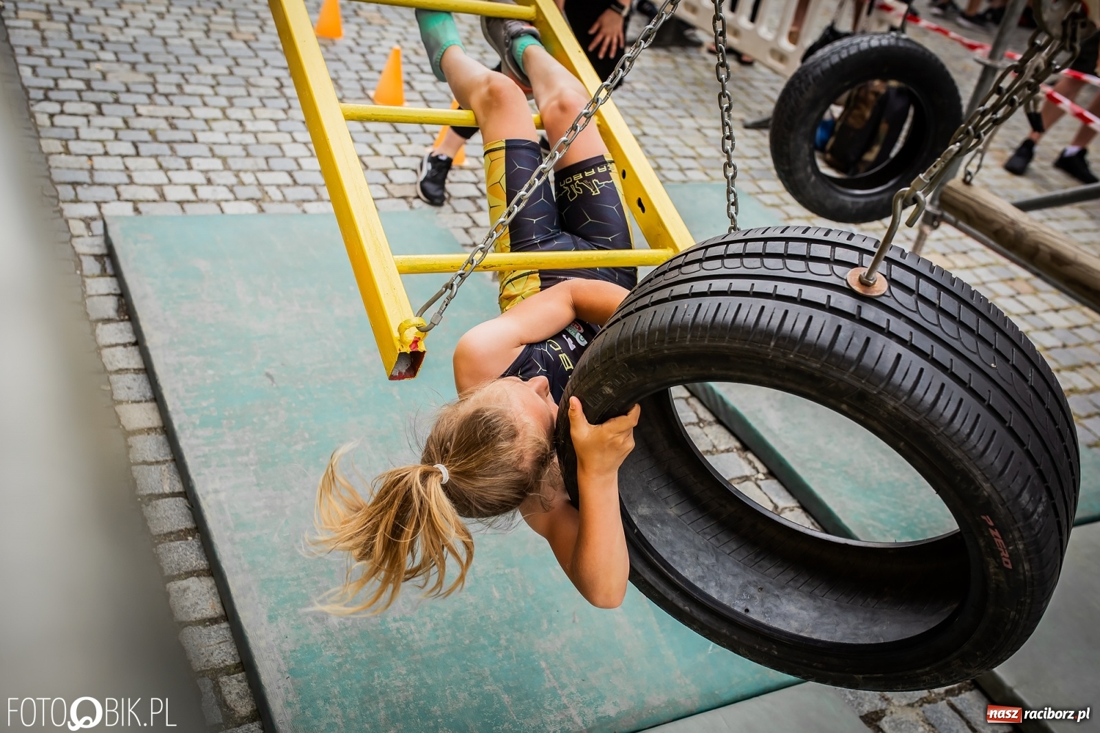 Zdjęcie w galerii na portalu naszraciborz.pl: I Mistrzostwa Raciborza NINJA OCR kids wiadomości z regionu