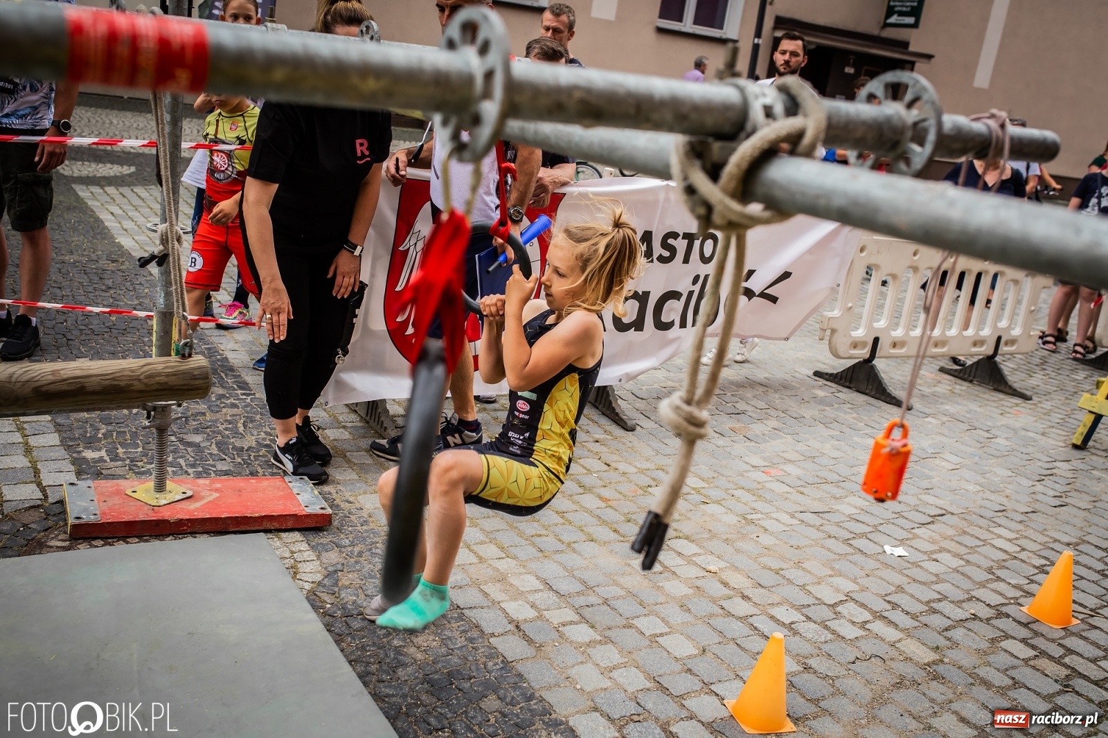 Zdjęcie w galerii na portalu naszraciborz.pl: I Mistrzostwa Raciborza NINJA OCR kids wiadomości z regionu