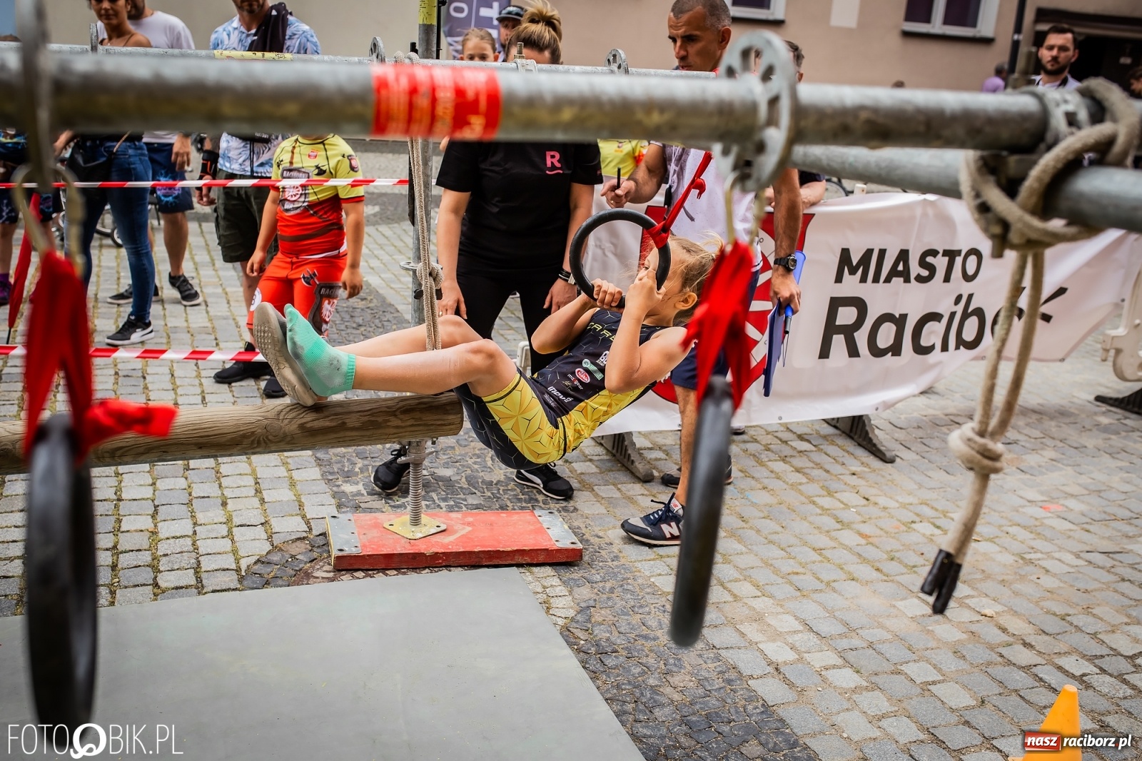 Zdjęcie w galerii na portalu naszraciborz.pl: I Mistrzostwa Raciborza NINJA OCR kids wiadomości z regionu