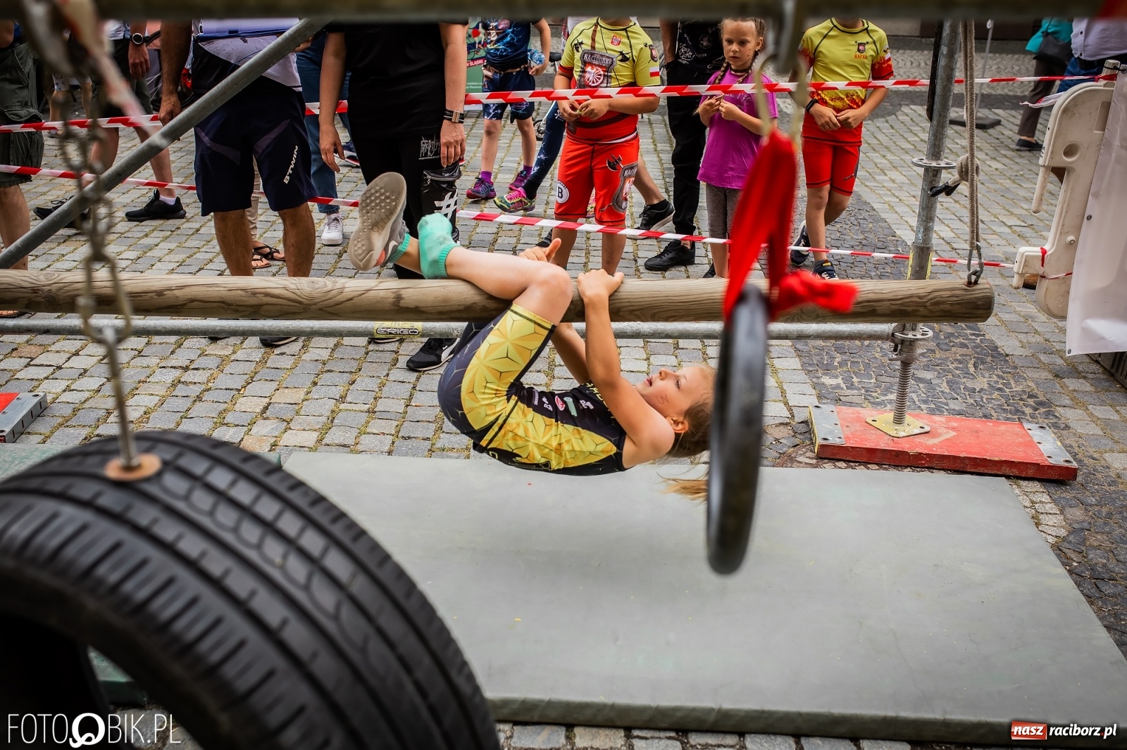 Zdjęcie w galerii na portalu naszraciborz.pl: I Mistrzostwa Raciborza NINJA OCR kids wiadomości z regionu