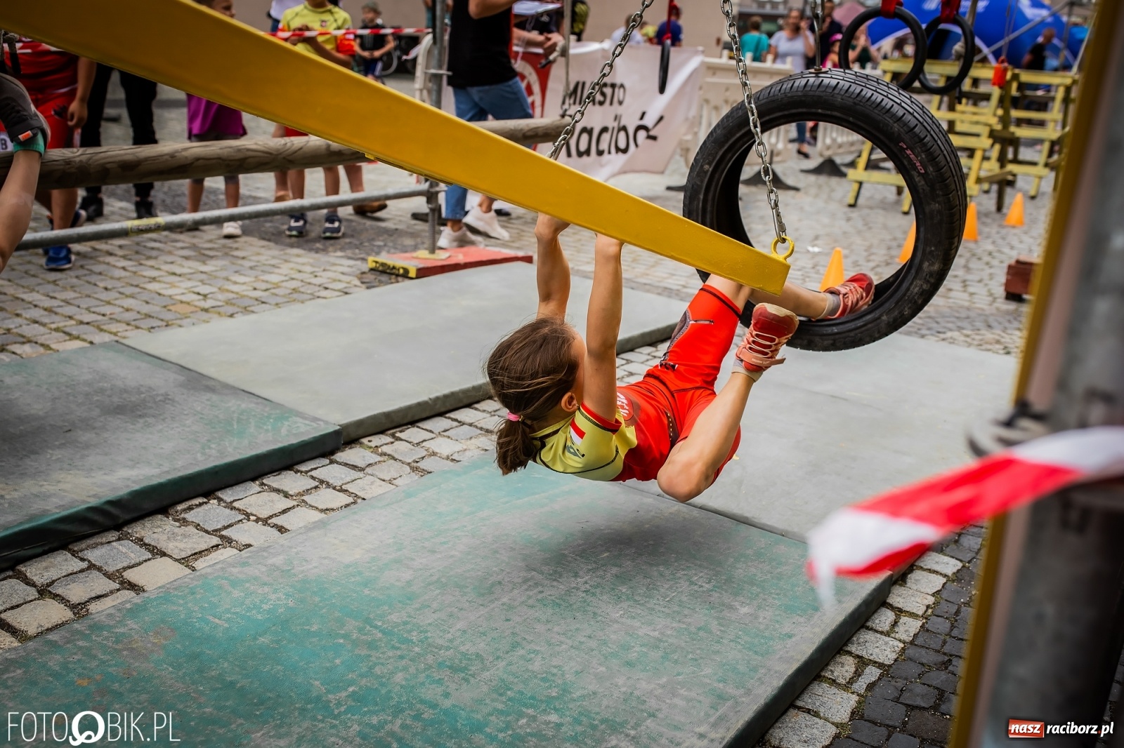 Zdjęcie w galerii na portalu naszraciborz.pl: I Mistrzostwa Raciborza NINJA OCR kids wiadomości z regionu