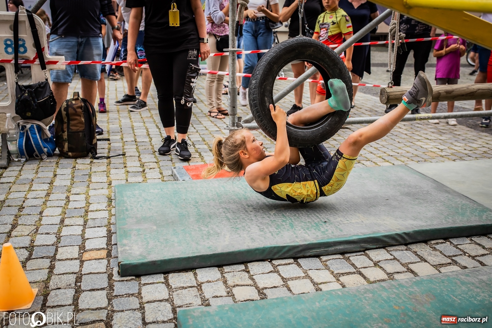 Zdjęcie w galerii na portalu naszraciborz.pl: I Mistrzostwa Raciborza NINJA OCR kids wiadomości z regionu
