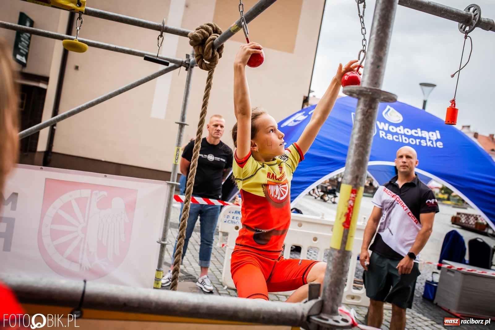Zdjęcie w galerii na portalu naszraciborz.pl: I Mistrzostwa Raciborza NINJA OCR kids wiadomości z regionu