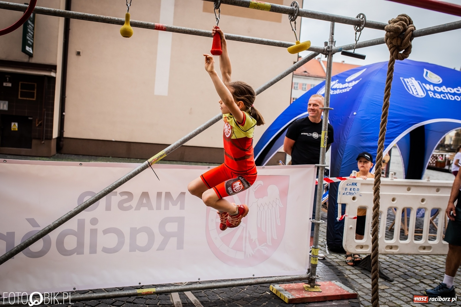 Zdjęcie w galerii na portalu naszraciborz.pl: I Mistrzostwa Raciborza NINJA OCR kids wiadomości z regionu