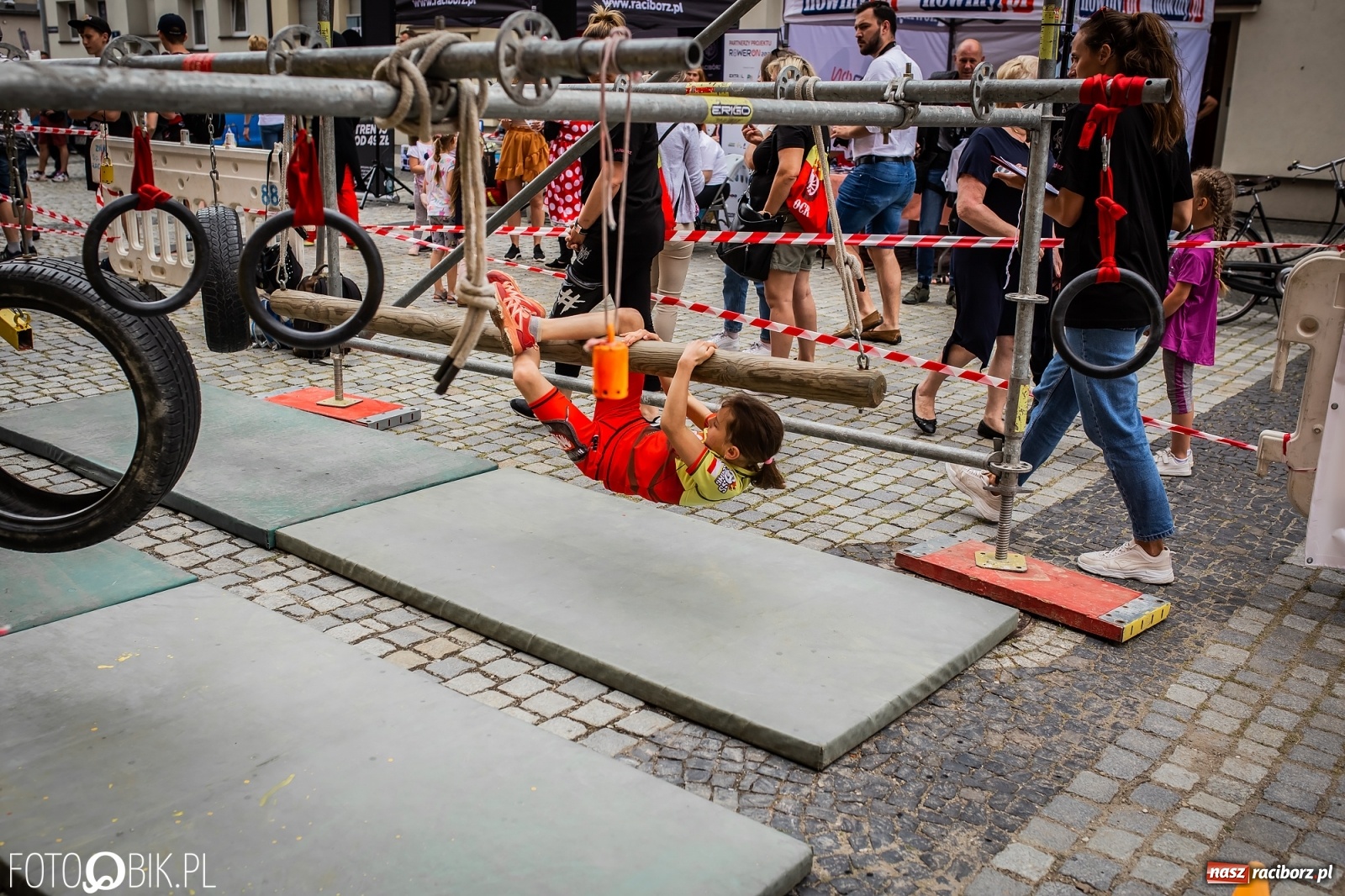 Zdjęcie w galerii na portalu naszraciborz.pl: I Mistrzostwa Raciborza NINJA OCR kids wiadomości z regionu