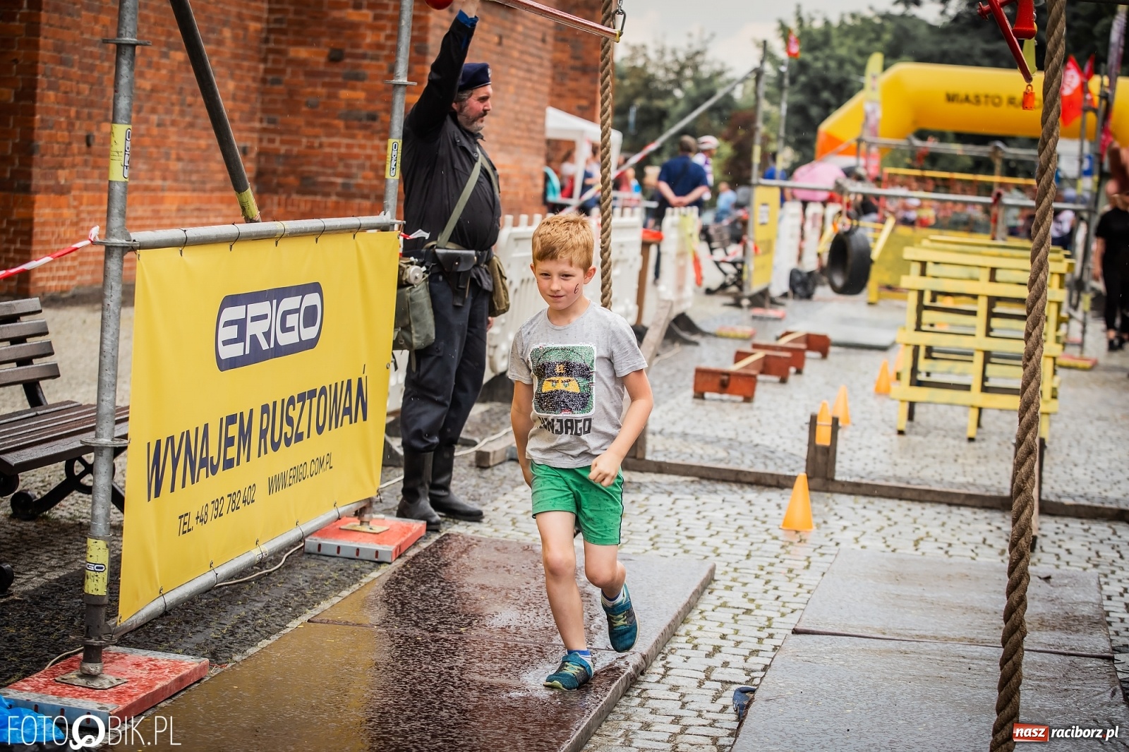 Zdjęcie w galerii na portalu naszraciborz.pl: I Mistrzostwa Raciborza NINJA OCR kids wiadomości z regionu