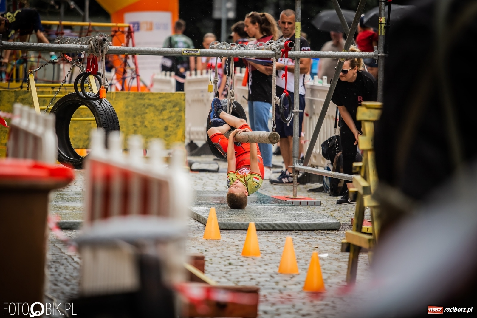 Zdjęcie w galerii na portalu naszraciborz.pl: I Mistrzostwa Raciborza NINJA OCR kids wiadomości z regionu