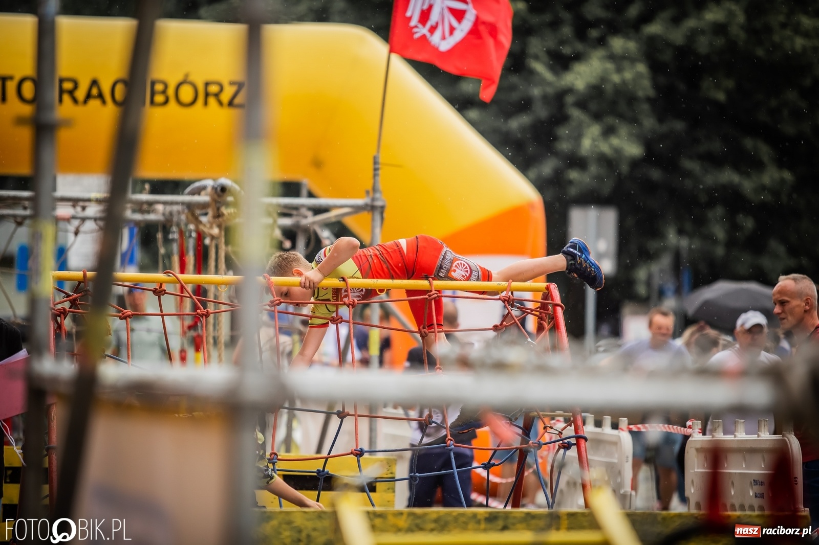 Zdjęcie w galerii na portalu naszraciborz.pl: I Mistrzostwa Raciborza NINJA OCR kids wiadomości z regionu