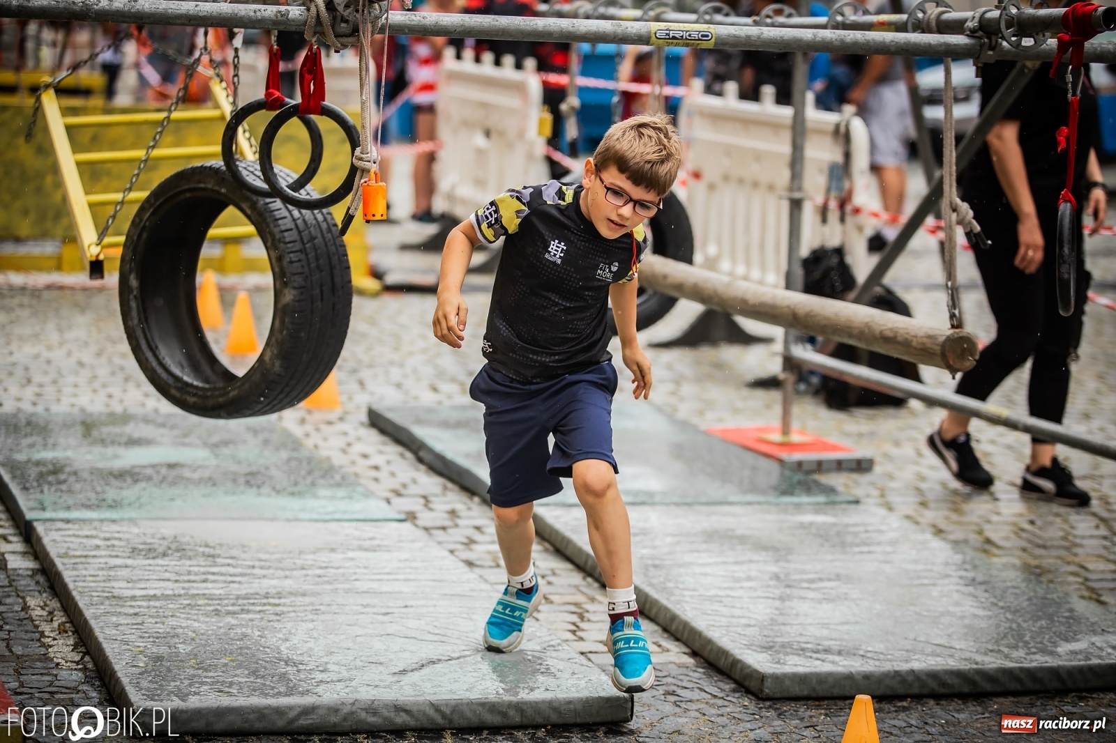 Zdjęcie w galerii na portalu naszraciborz.pl: I Mistrzostwa Raciborza NINJA OCR kids wiadomości z regionu