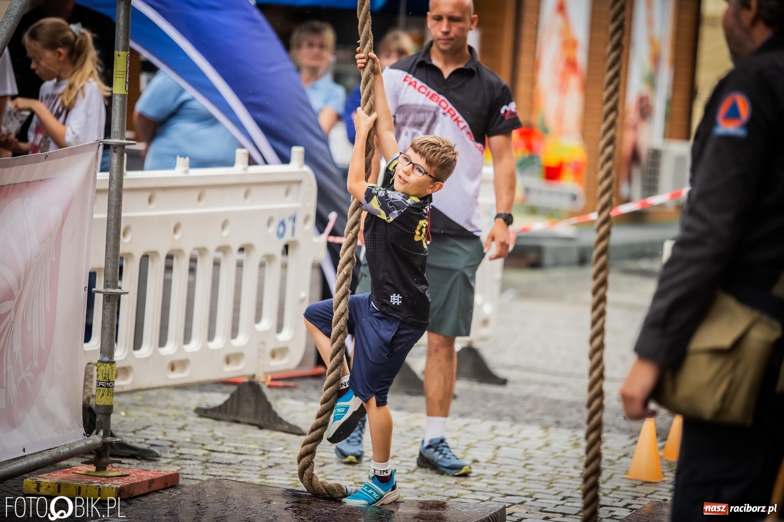 Zdjęcie w galerii na portalu naszraciborz.pl: I Mistrzostwa Raciborza NINJA OCR kids wiadomości z regionu