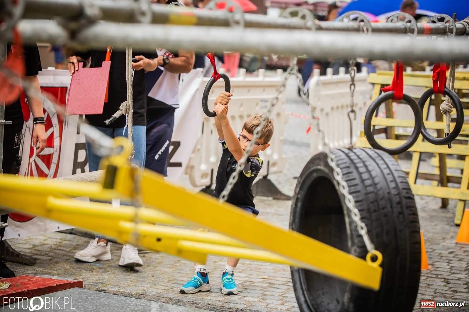 Zdjęcie w galerii na portalu naszraciborz.pl: I Mistrzostwa Raciborza NINJA OCR kids wiadomości z regionu