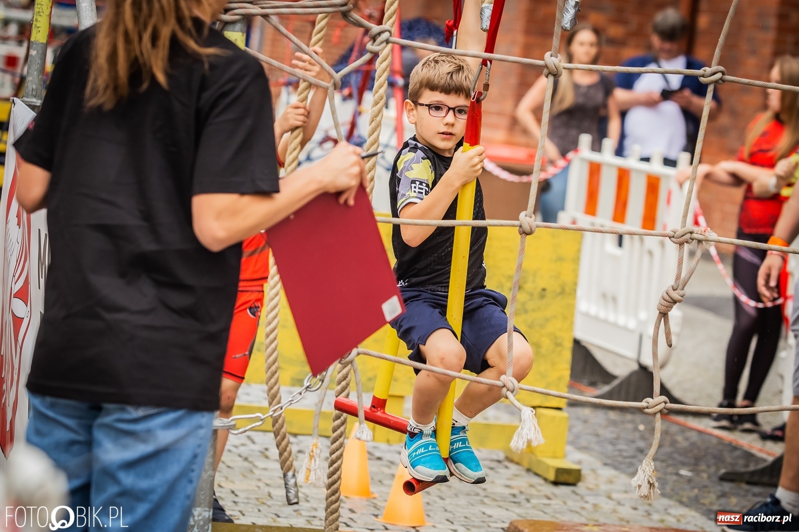 Zdjęcie w galerii na portalu naszraciborz.pl: I Mistrzostwa Raciborza NINJA OCR kids wiadomości z regionu
