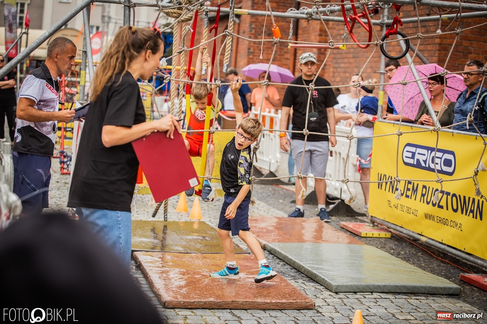 Zdjęcie w galerii na portalu naszraciborz.pl: I Mistrzostwa Raciborza NINJA OCR kids wiadomości z regionu