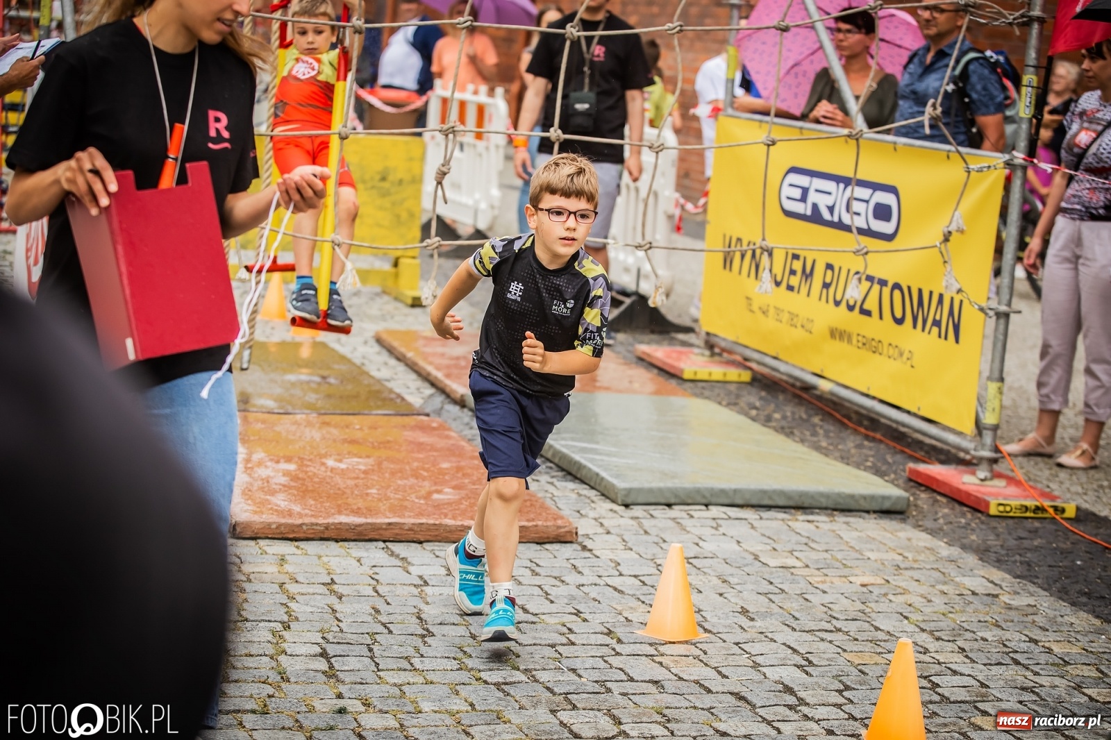 Zdjęcie w galerii na portalu naszraciborz.pl: I Mistrzostwa Raciborza NINJA OCR kids wiadomości z regionu