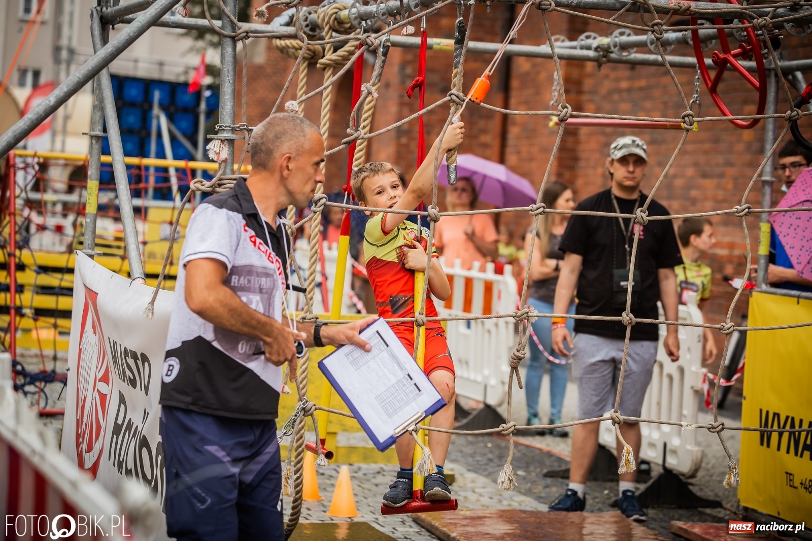 Zdjęcie w galerii na portalu naszraciborz.pl: I Mistrzostwa Raciborza NINJA OCR kids wiadomości z regionu