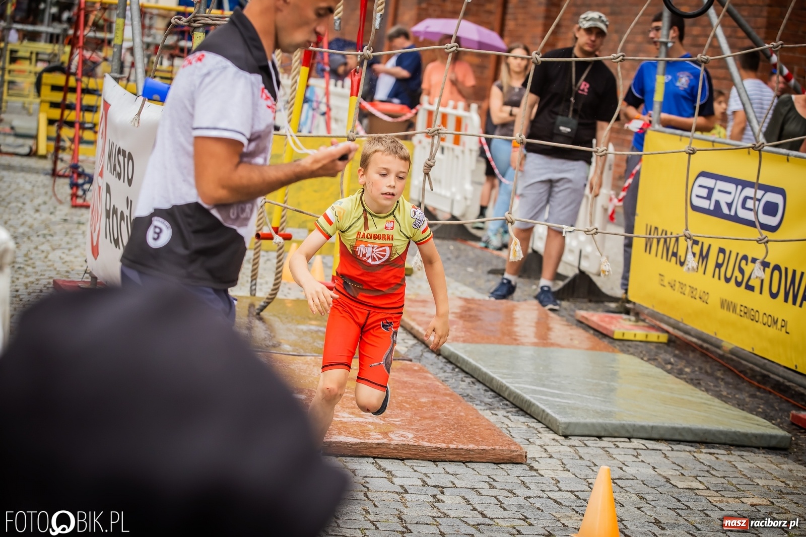 Zdjęcie w galerii na portalu naszraciborz.pl: I Mistrzostwa Raciborza NINJA OCR kids wiadomości z regionu