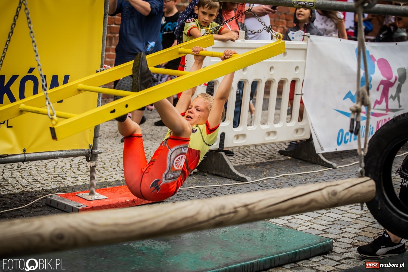 Zdjęcie w galerii na portalu naszraciborz.pl: I Mistrzostwa Raciborza NINJA OCR kids wiadomości z regionu
