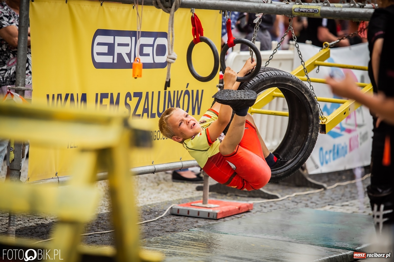 Zdjęcie w galerii na portalu naszraciborz.pl: I Mistrzostwa Raciborza NINJA OCR kids wiadomości z regionu