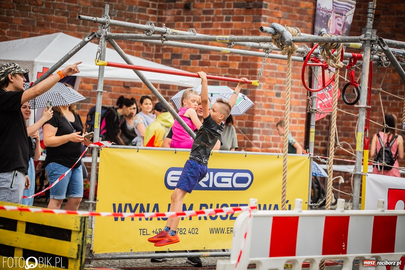 Zdjęcie w galerii na portalu naszraciborz.pl: I Mistrzostwa Raciborza NINJA OCR kids wiadomości z regionu