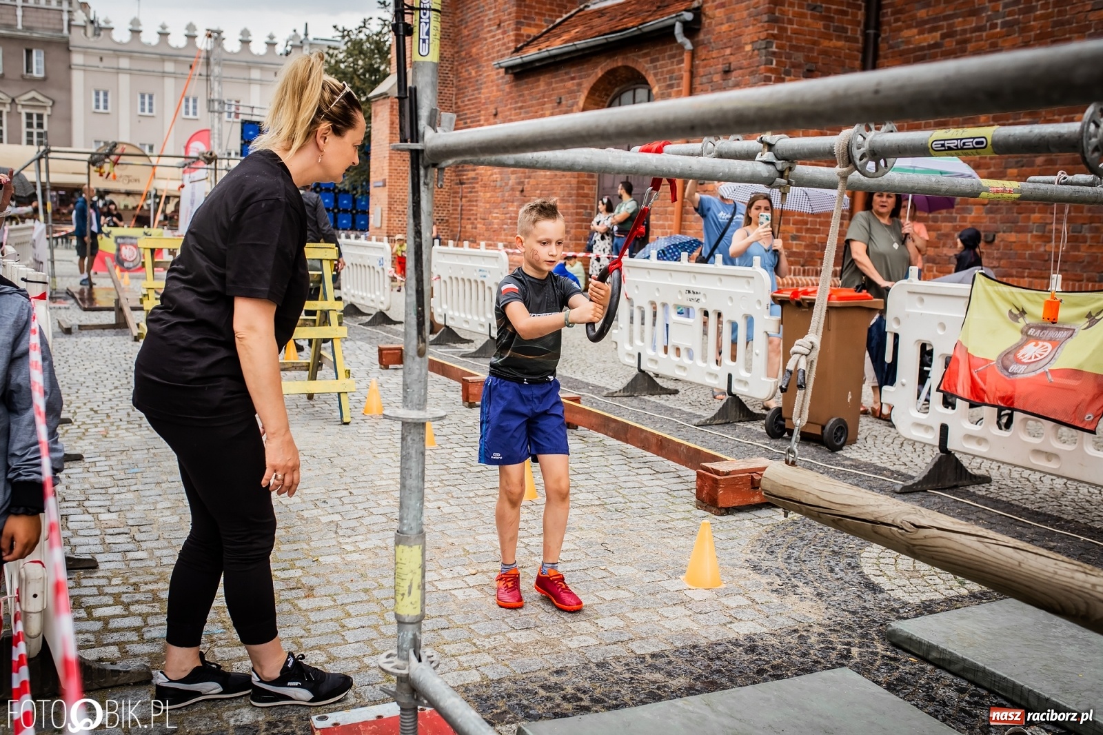 Zdjęcie w galerii na portalu naszraciborz.pl: I Mistrzostwa Raciborza NINJA OCR kids wiadomości z regionu