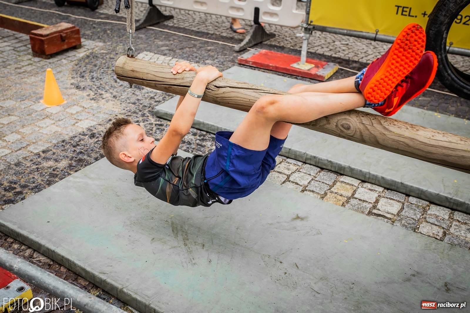 Zdjęcie w galerii na portalu naszraciborz.pl: I Mistrzostwa Raciborza NINJA OCR kids wiadomości z regionu
