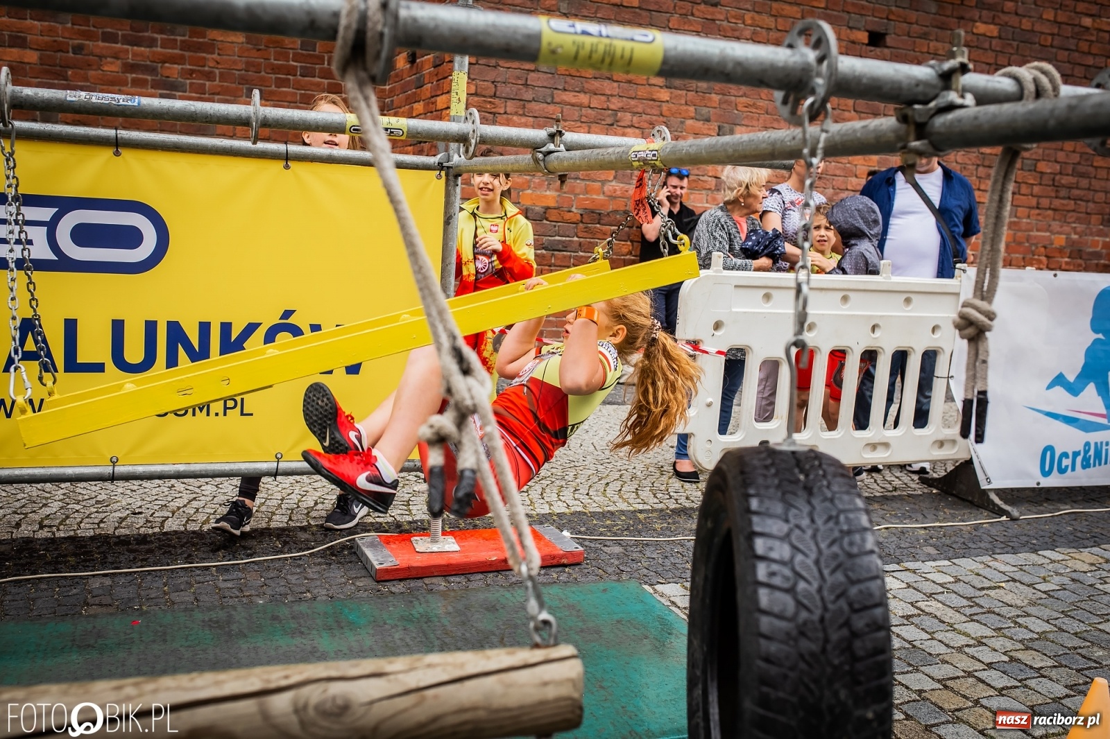 Zdjęcie w galerii na portalu naszraciborz.pl: I Mistrzostwa Raciborza NINJA OCR kids wiadomości z regionu