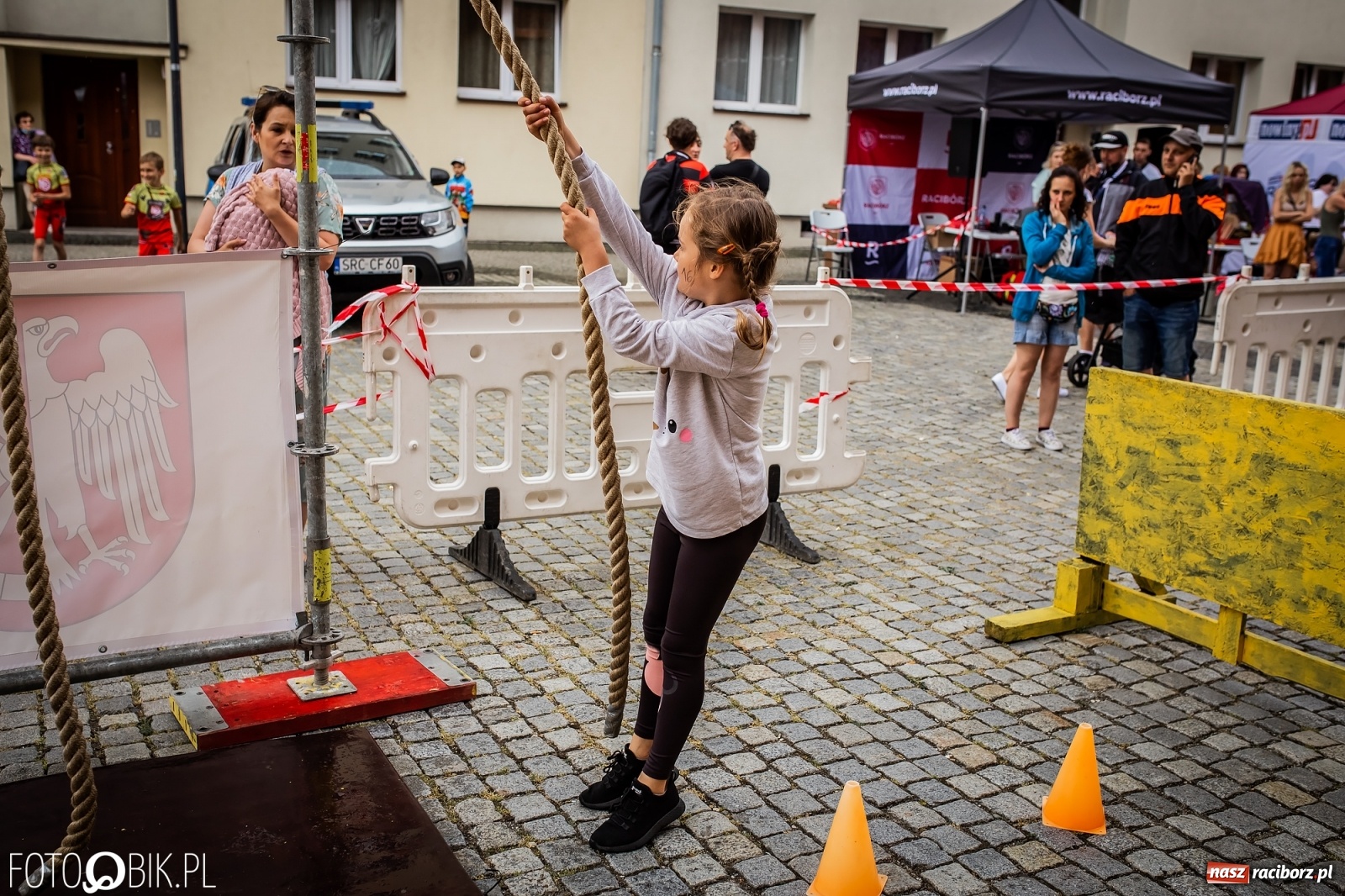 Zdjęcie w galerii na portalu naszraciborz.pl: I Mistrzostwa Raciborza NINJA OCR kids wiadomości z regionu