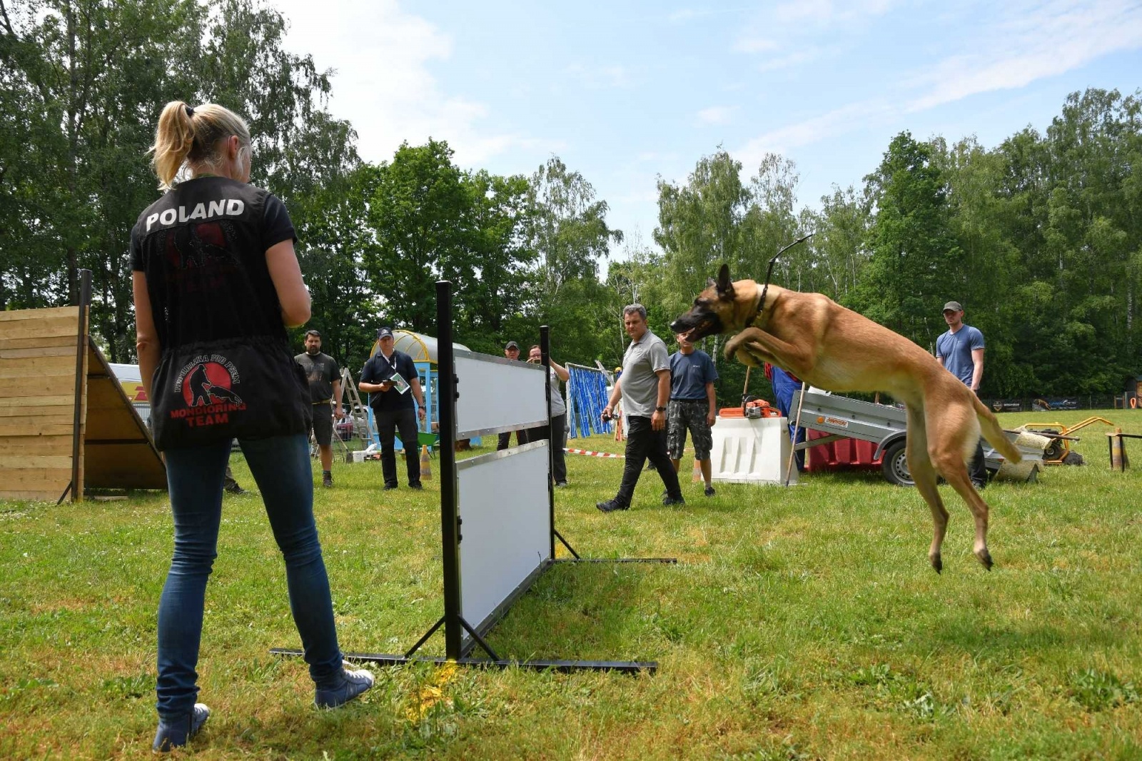 Zdjęcie w galerii na portalu naszraciborz.pl: Polacy i Czesi zorganizowali w Babicach zawody w mondioringu wiadomości z regionu