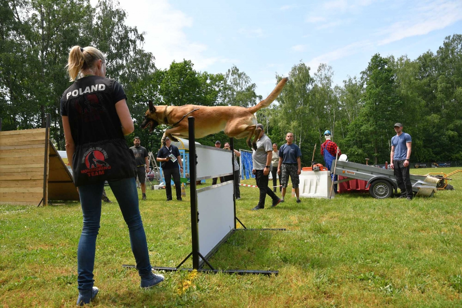 Zdjęcie w galerii na portalu naszraciborz.pl: Polacy i Czesi zorganizowali w Babicach zawody w mondioringu wiadomości z regionu