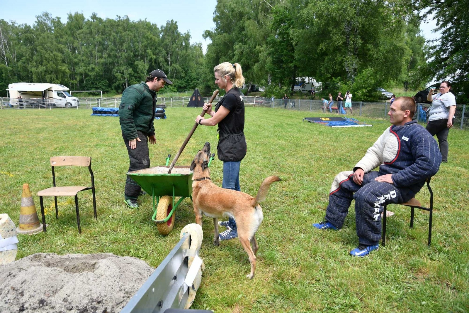 Zdjęcie w galerii na portalu naszraciborz.pl: Polacy i Czesi zorganizowali w Babicach zawody w mondioringu wiadomości z regionu