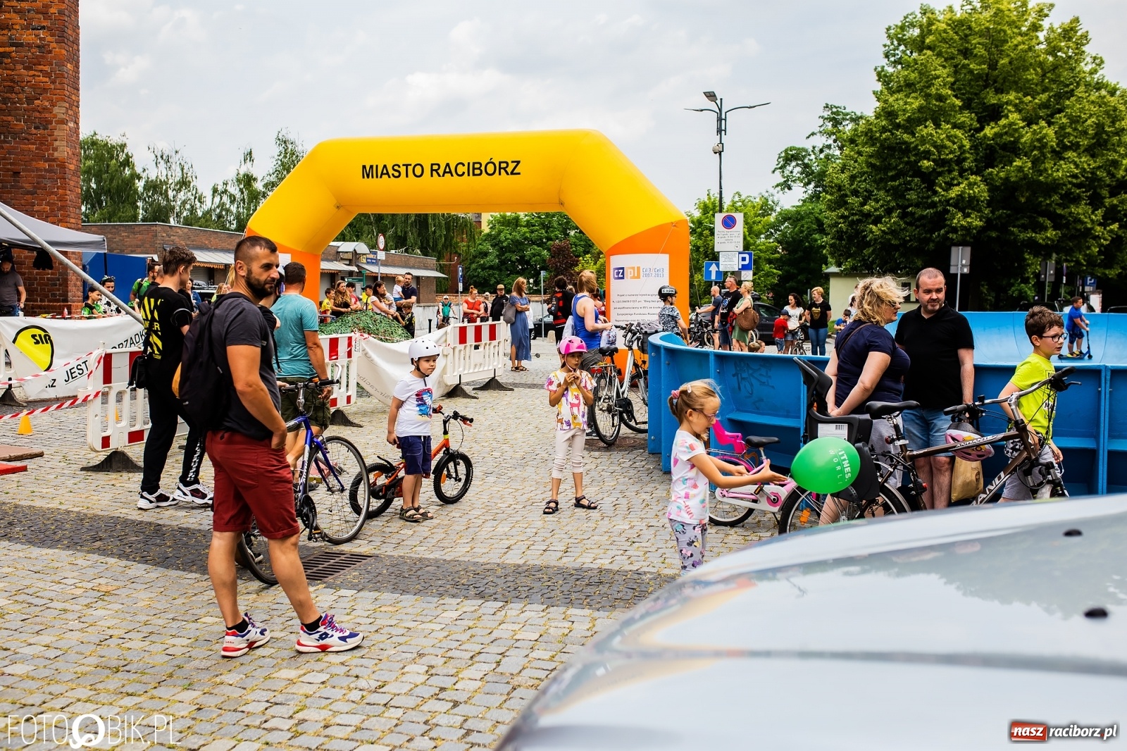 Zdjęcie w galerii na portalu naszraciborz.pl: Racibórz kocha rower. Trzecia edycja festiwalu wiadomości z regionu