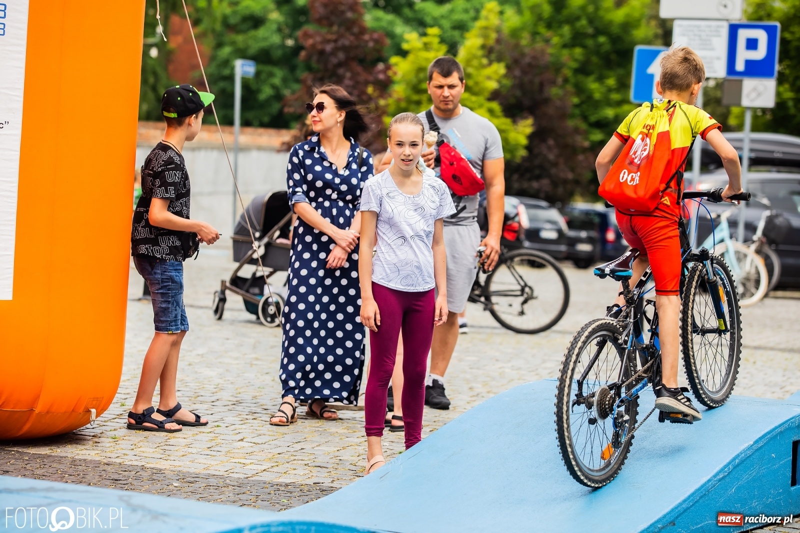 Zdjęcie w galerii na portalu naszraciborz.pl: Racibórz kocha rower. Trzecia edycja festiwalu wiadomości z regionu