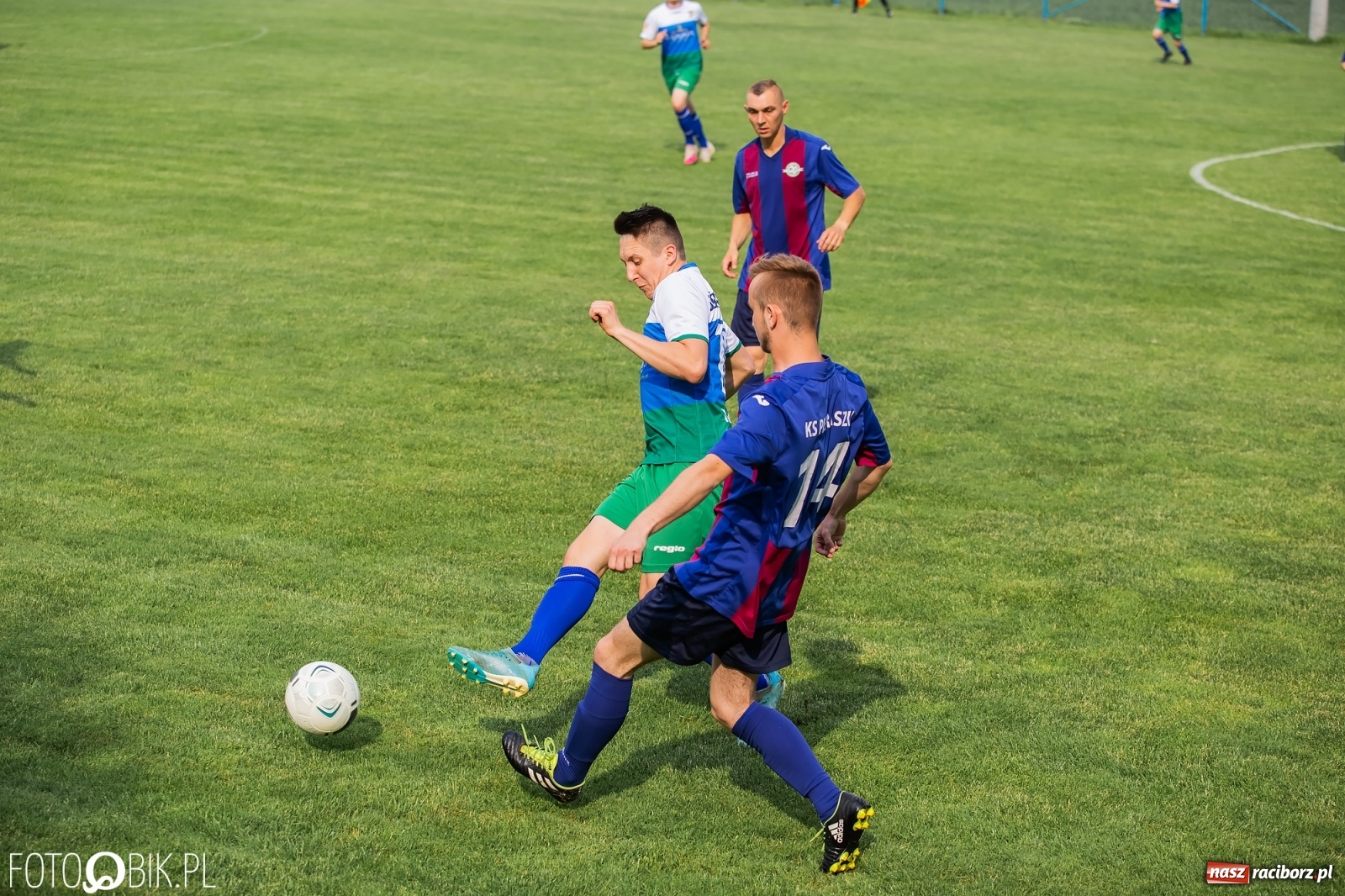 Zdjęcie w galerii na portalu naszraciborz.pl: B klasa. Pietraszyn zdemolował Górki Śląskie [FOTO] wiadomości z regionu