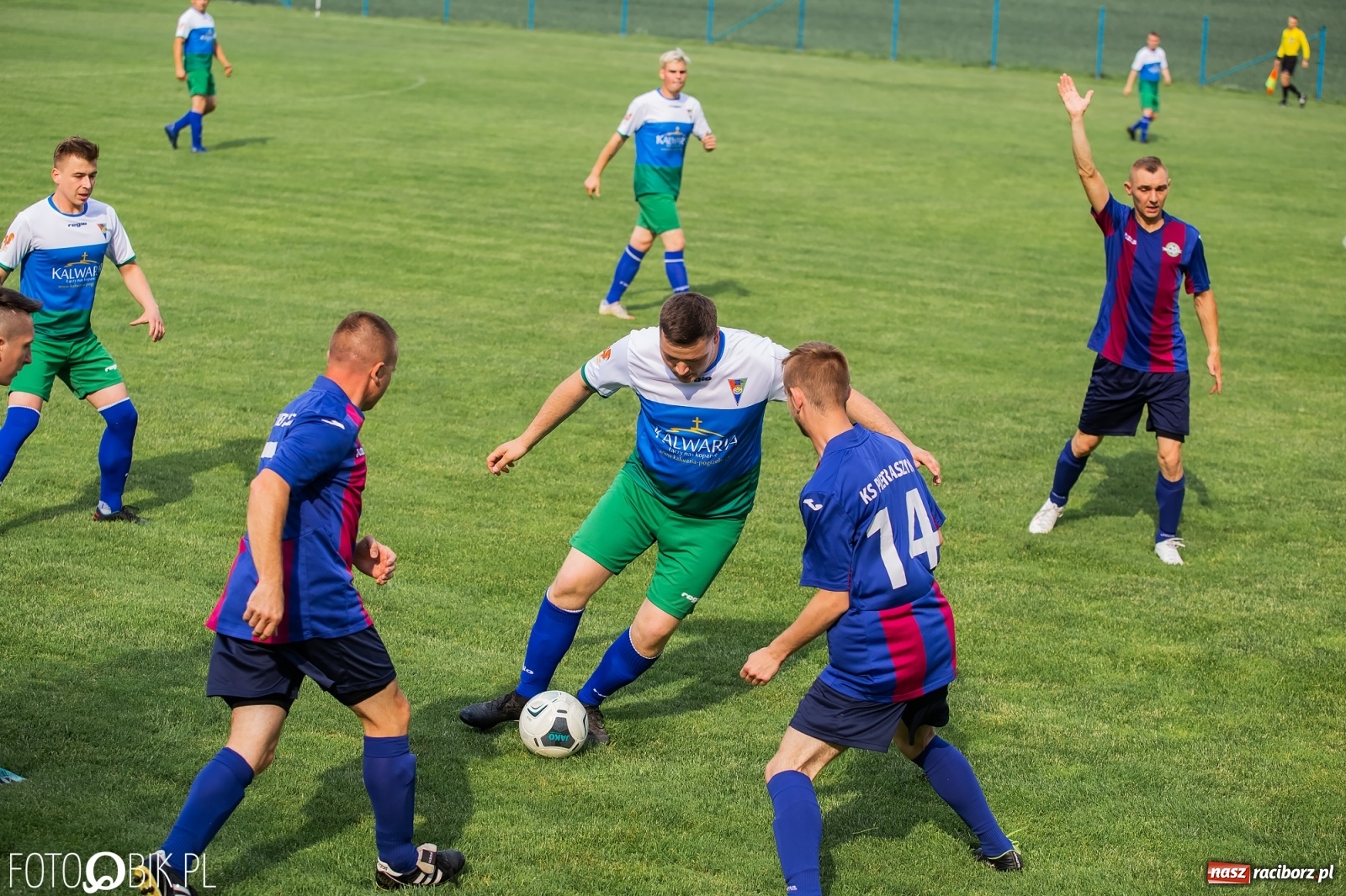Zdjęcie w galerii na portalu naszraciborz.pl: B klasa. Pietraszyn zdemolował Górki Śląskie [FOTO] wiadomości z regionu