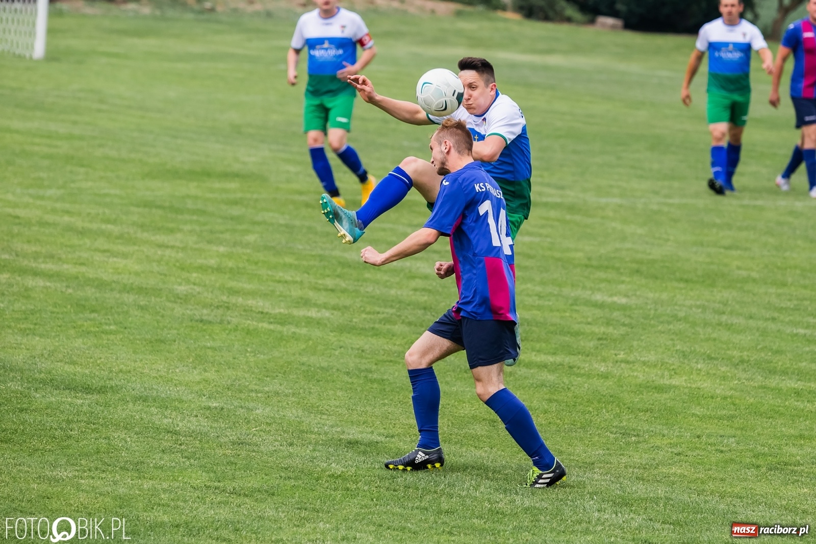 Zdjęcie w galerii na portalu naszraciborz.pl: B klasa. Pietraszyn zdemolował Górki Śląskie [FOTO] wiadomości z regionu