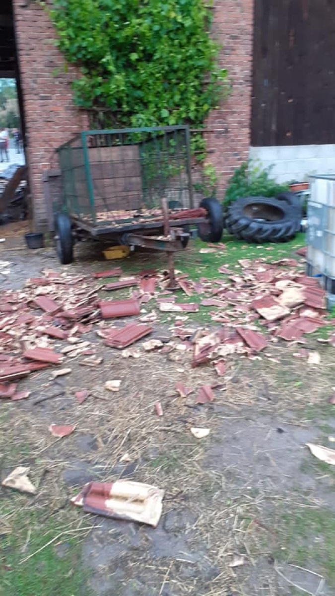 Zdjęcie w galerii na portalu naszraciborz.pl: Superkomórka burzowa na granicy powiatu raciborskiego [FOTO] wiadomości z regionu