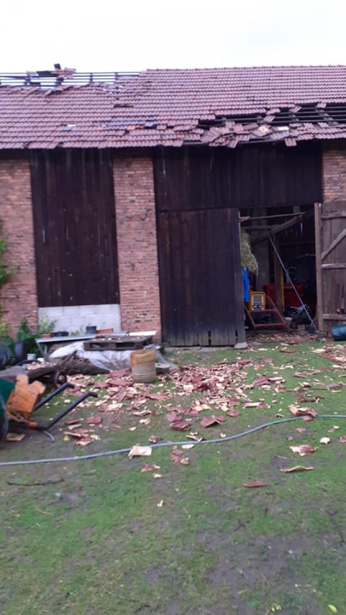 Zdjęcie w galerii na portalu naszraciborz.pl: Superkomórka burzowa na granicy powiatu raciborskiego [FOTO] wiadomości z regionu