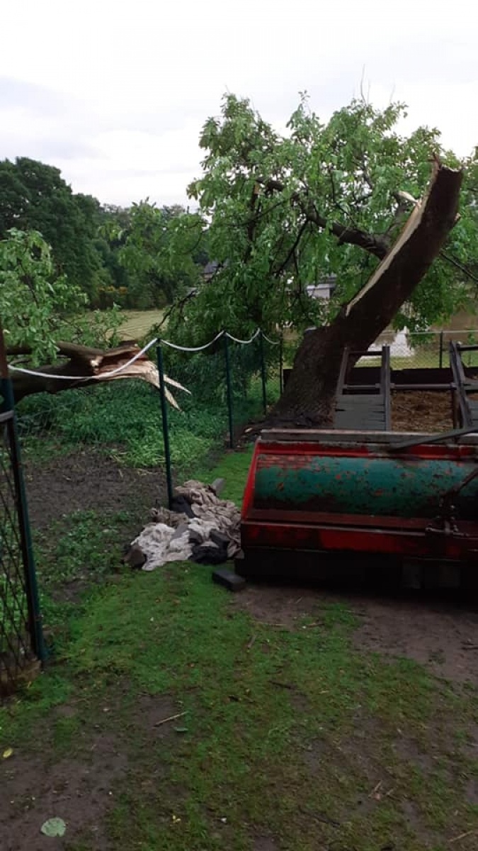 Zdjęcie w galerii na portalu naszraciborz.pl: Superkomórka burzowa na granicy powiatu raciborskiego [FOTO] wiadomości z regionu