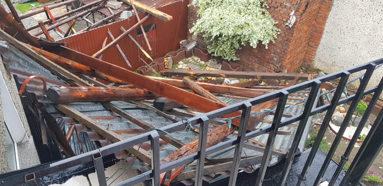 Zdjęcie w galerii na portalu naszraciborz.pl: Superkomórka burzowa na granicy powiatu raciborskiego [FOTO] wiadomości z regionu