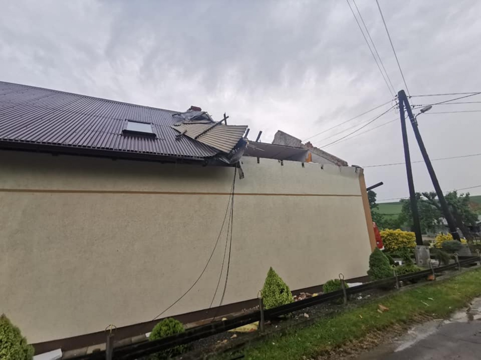 Zdjęcie w galerii na portalu naszraciborz.pl: Superkomórka burzowa na granicy powiatu raciborskiego [FOTO] wiadomości z regionu