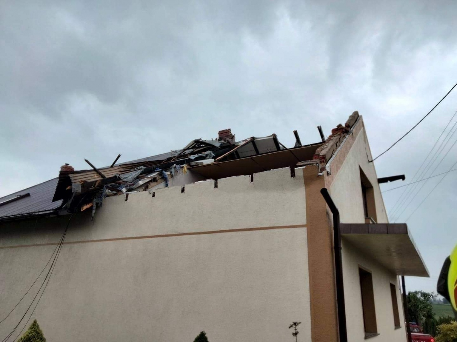 Zdjęcie w galerii na portalu naszraciborz.pl: Superkomórka burzowa na granicy powiatu raciborskiego [FOTO] wiadomości z regionu