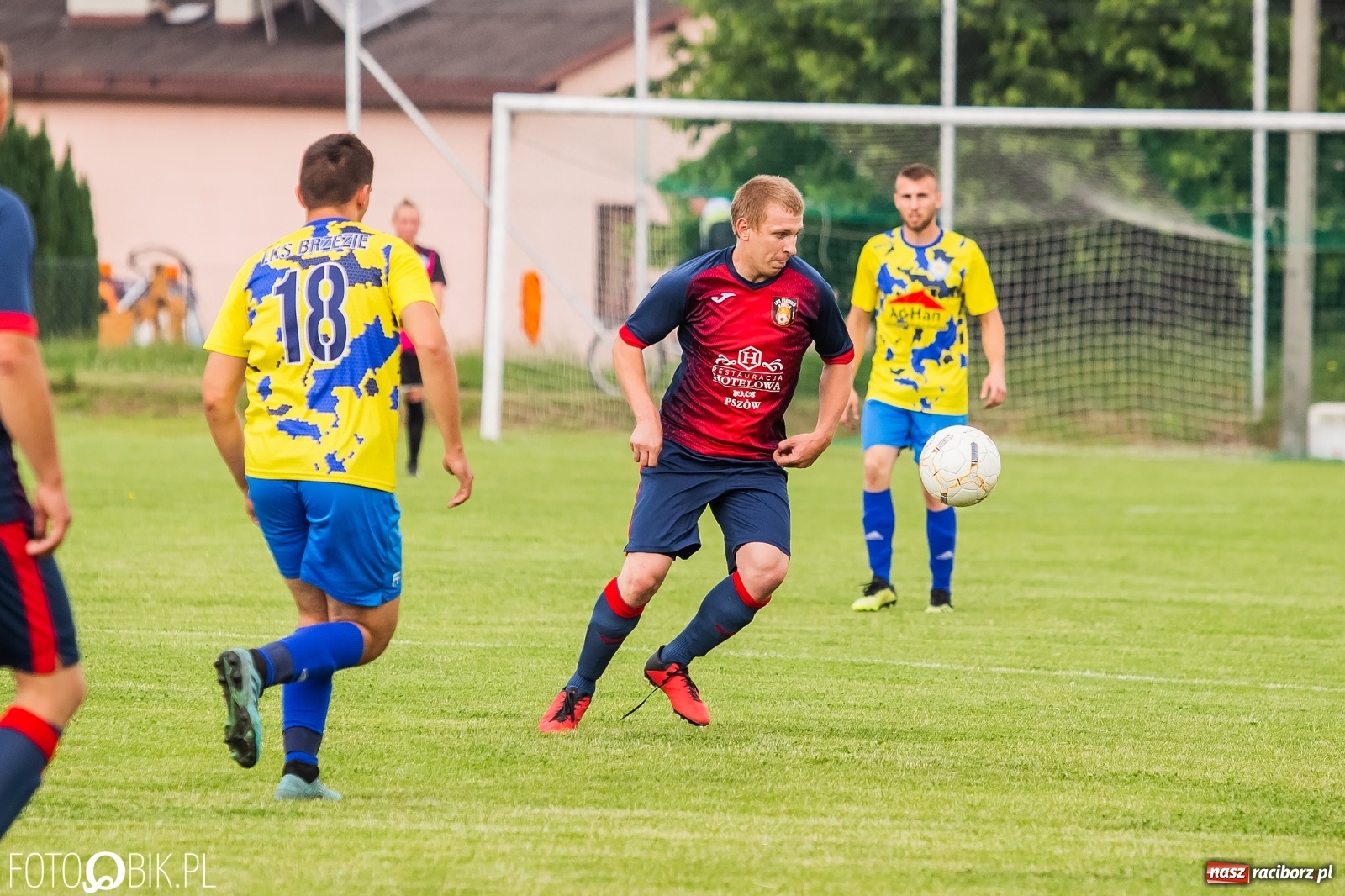 Zdjęcie w galerii na portalu naszraciborz.pl: A klasa. Fatalna passa Brzezia trwa [FOTO] wiadomości z regionu