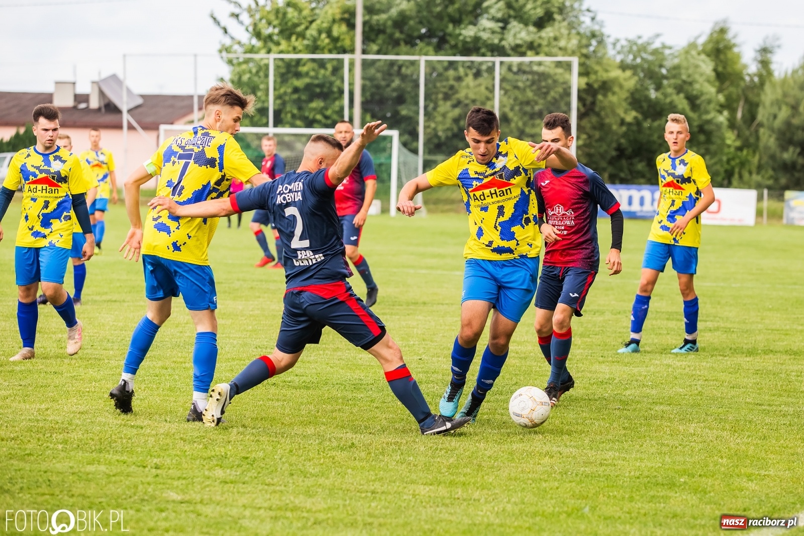 Zdjęcie w galerii na portalu naszraciborz.pl: A klasa. Fatalna passa Brzezia trwa [FOTO] wiadomości z regionu