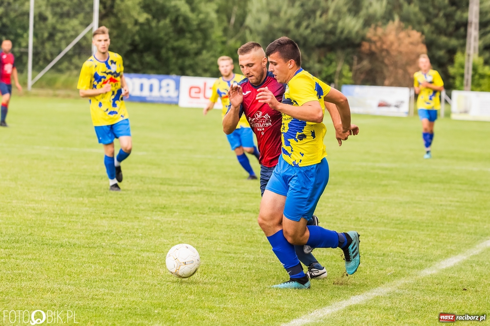 Zdjęcie w galerii na portalu naszraciborz.pl: A klasa. Fatalna passa Brzezia trwa [FOTO] wiadomości z regionu