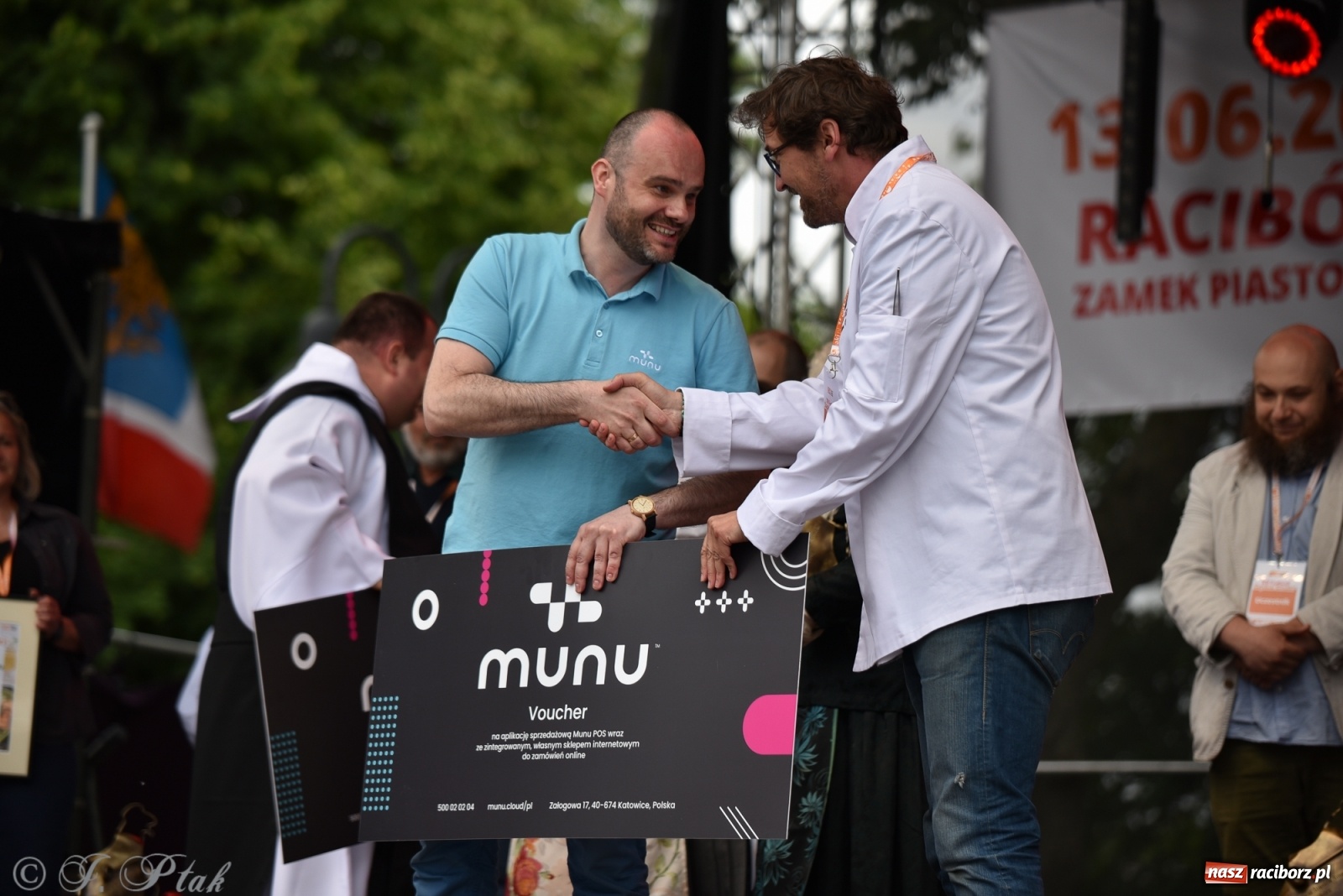 Zdjęcie w galerii na portalu naszraciborz.pl: Mistrzowie kuchni z raciborskiego zamku wiadomości z regionu